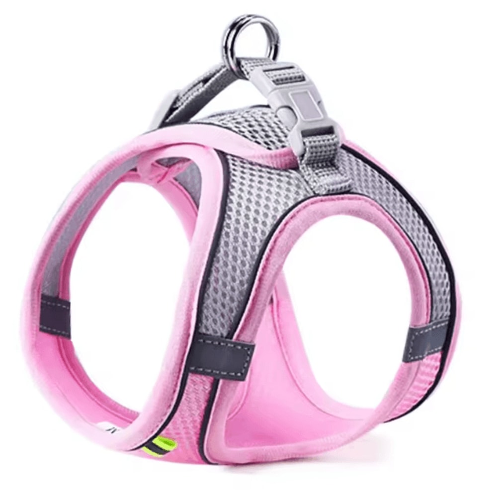 Reflective Breathable Pet Harness And Leash Set 6