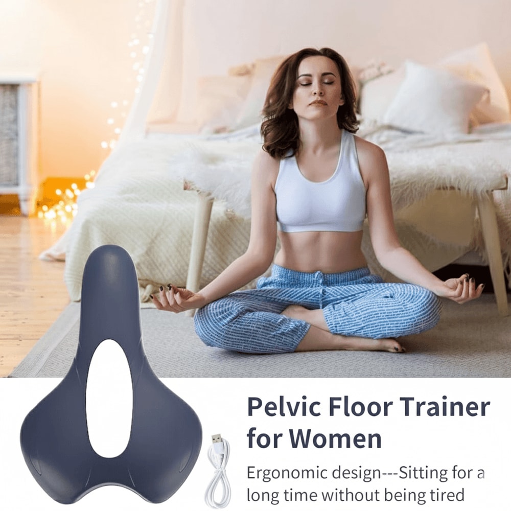 USB Rechargeable Pelvic Floor Muscle Trainer for Home, Office, and Fitness Recovery