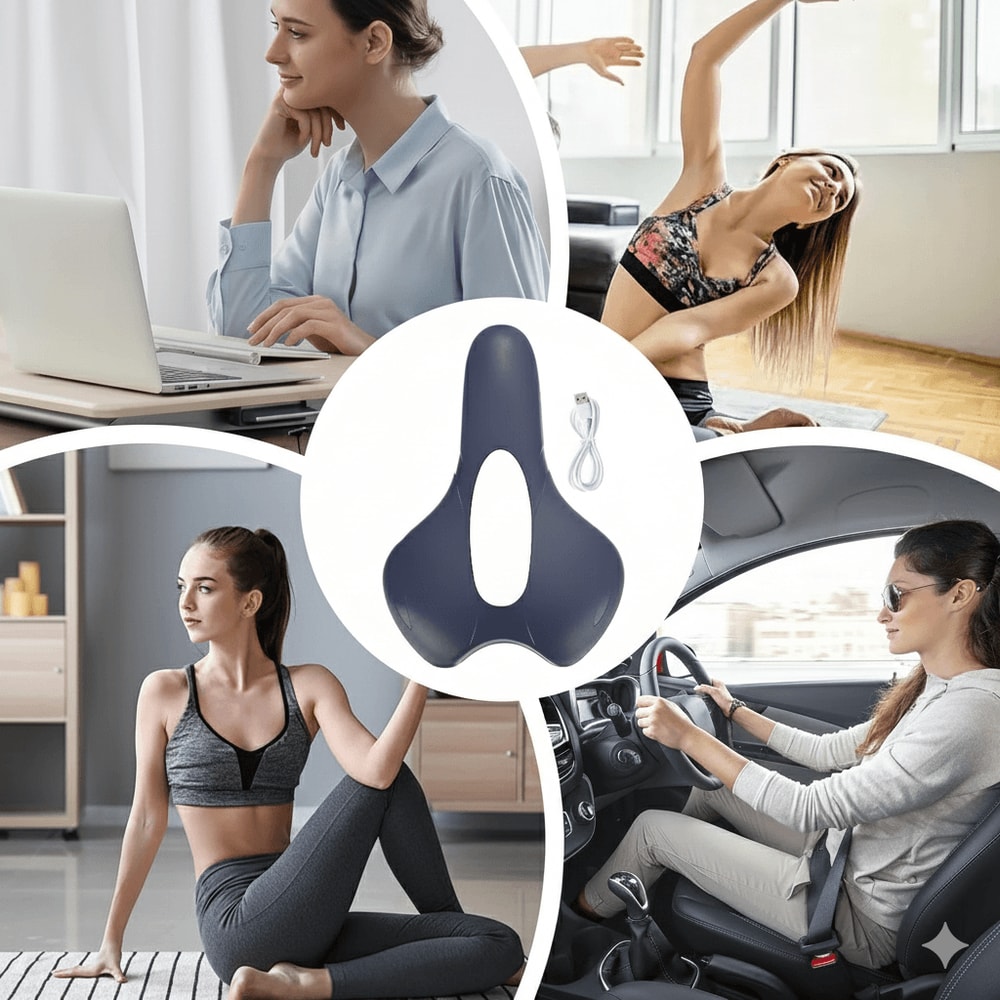 USB Rechargeable Pelvic Floor Muscle Trainer for Home, Office, and Fitness Recovery