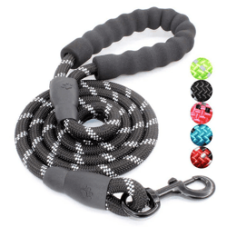 ultimate comfort reflective dog leash for strong dogs