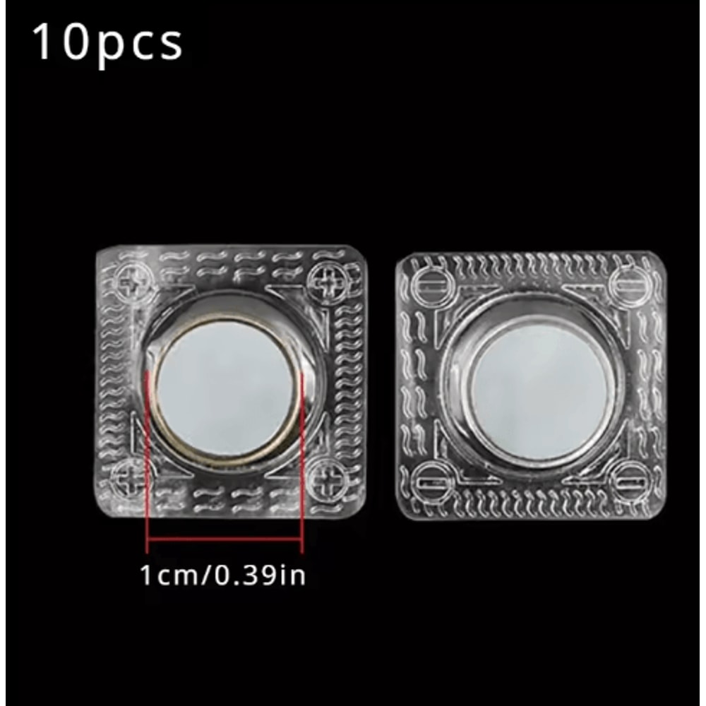 10pcs EasySnap Invisible Magnetic Fasteners For Clothing And DIY Sewing Projects 1