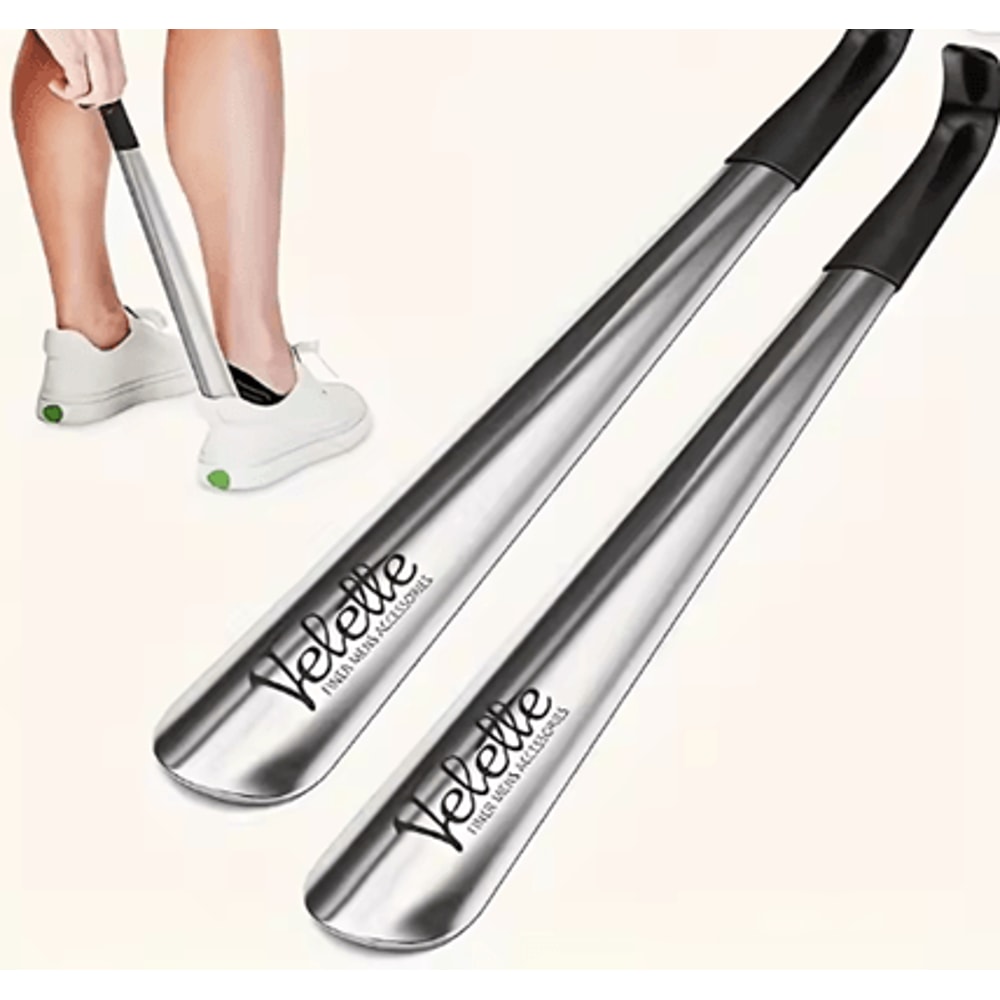 SteelEase Long Handle Shoehorn For Seniors And Everyday Comfort 0