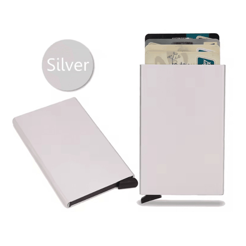 Metal Slim RFID Card Wallet 10