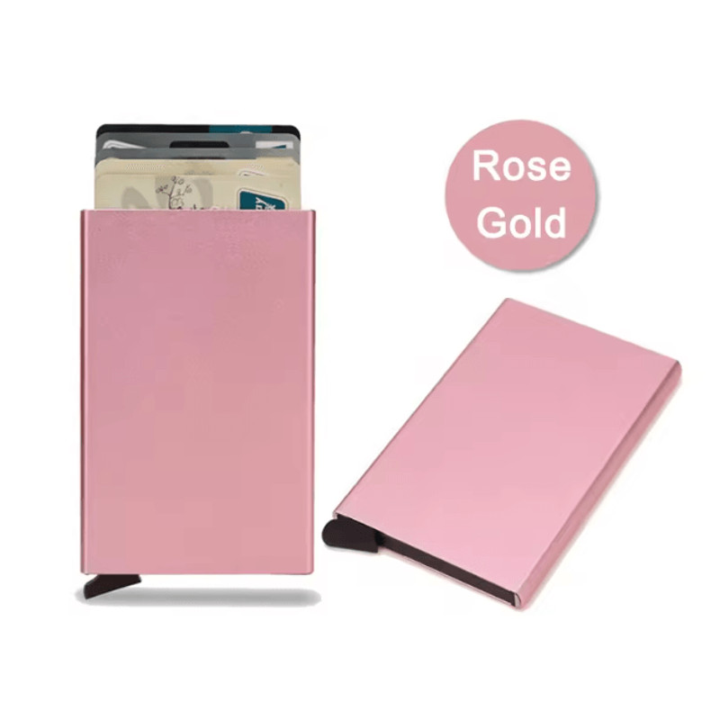 Metal Slim RFID Card Wallet 11