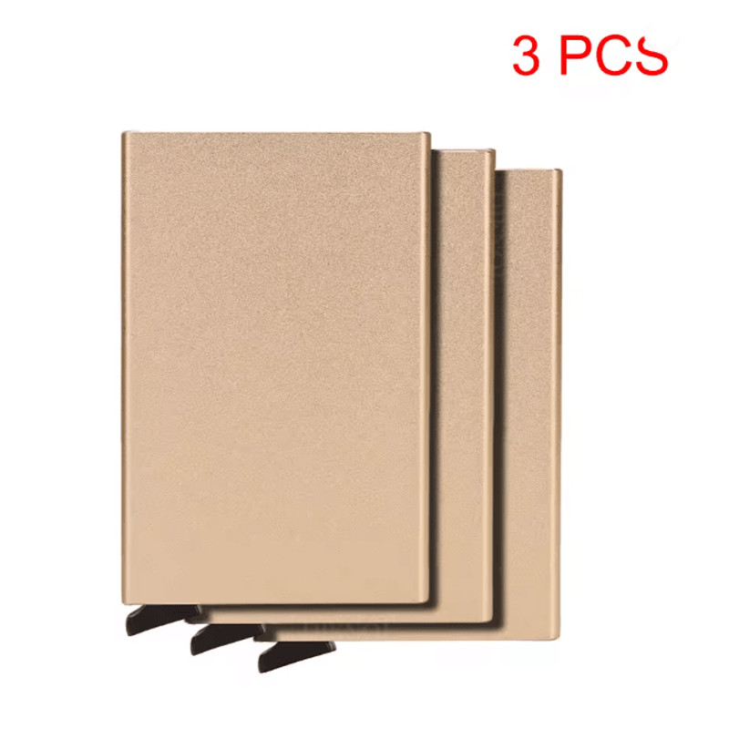Metal Slim RFID Card Wallet 16