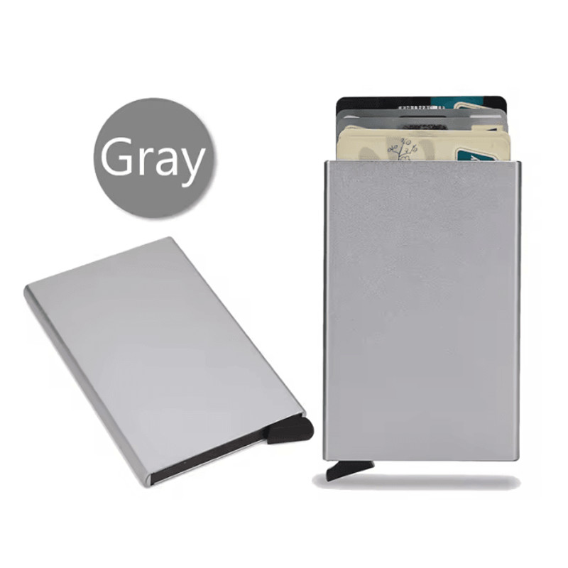 Metal Slim RFID Card Wallet 6