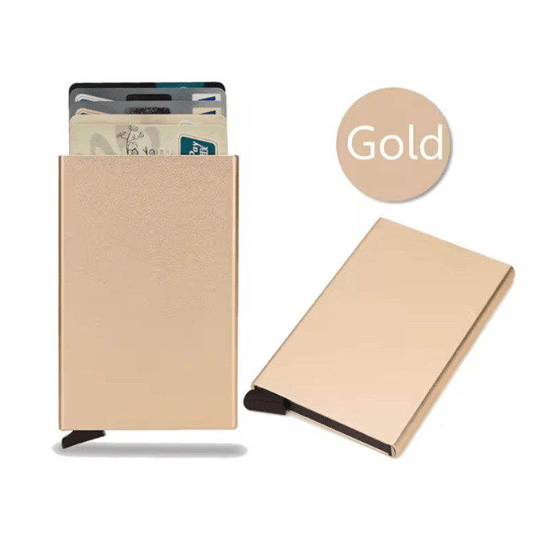 Metal Slim RFID Card Wallet 8