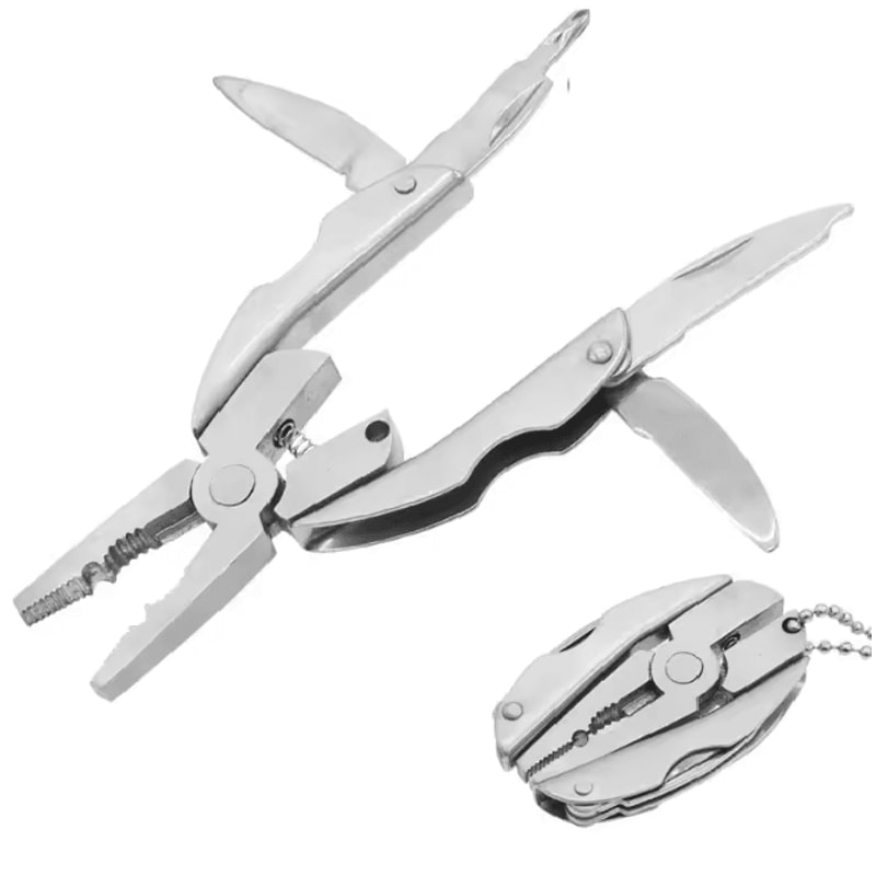 Portable Stainless Steel Multi Tool Keychain 2