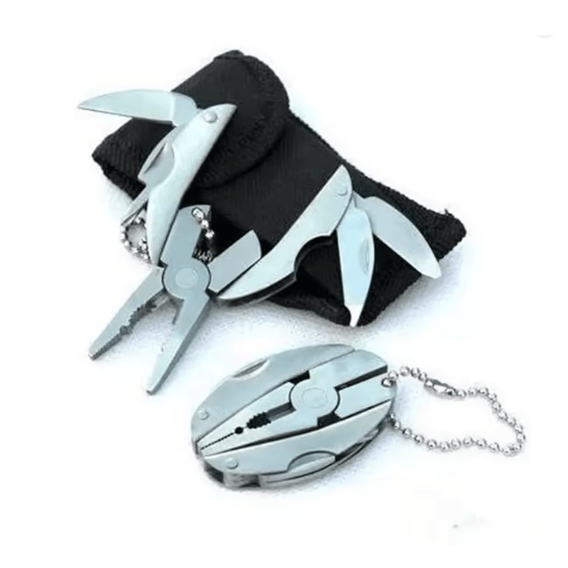 Portable Stainless Steel Multi Tool Keychain 3