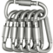 Aluminum Carabiner Clip Set 0
