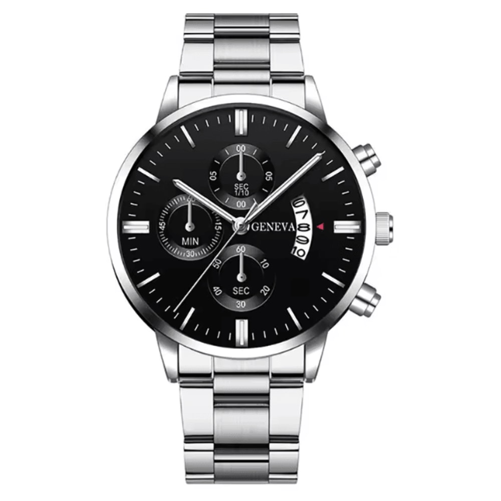 Stainless Steel Luxury Quartz Watch 10