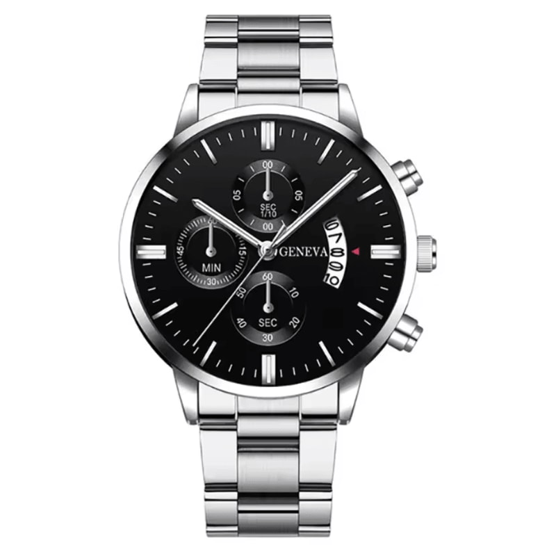 Stainless Steel Luxury Quartz Watch 10