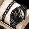 Stainless Steel Luxury Quartz Watch 11