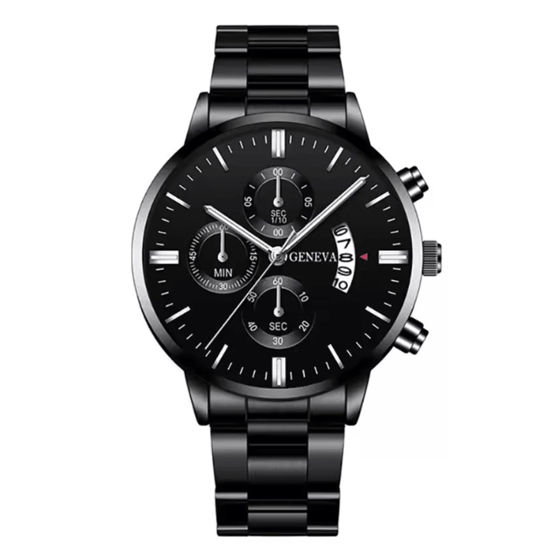 Stainless Steel Luxury Quartz Watch 15