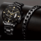 Stainless Steel Luxury Quartz Watch 6