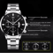 Silver Stainless Steel Luxury Quartz Watch 1