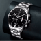 Silver Stainless Steel Luxury Quartz Watch 2