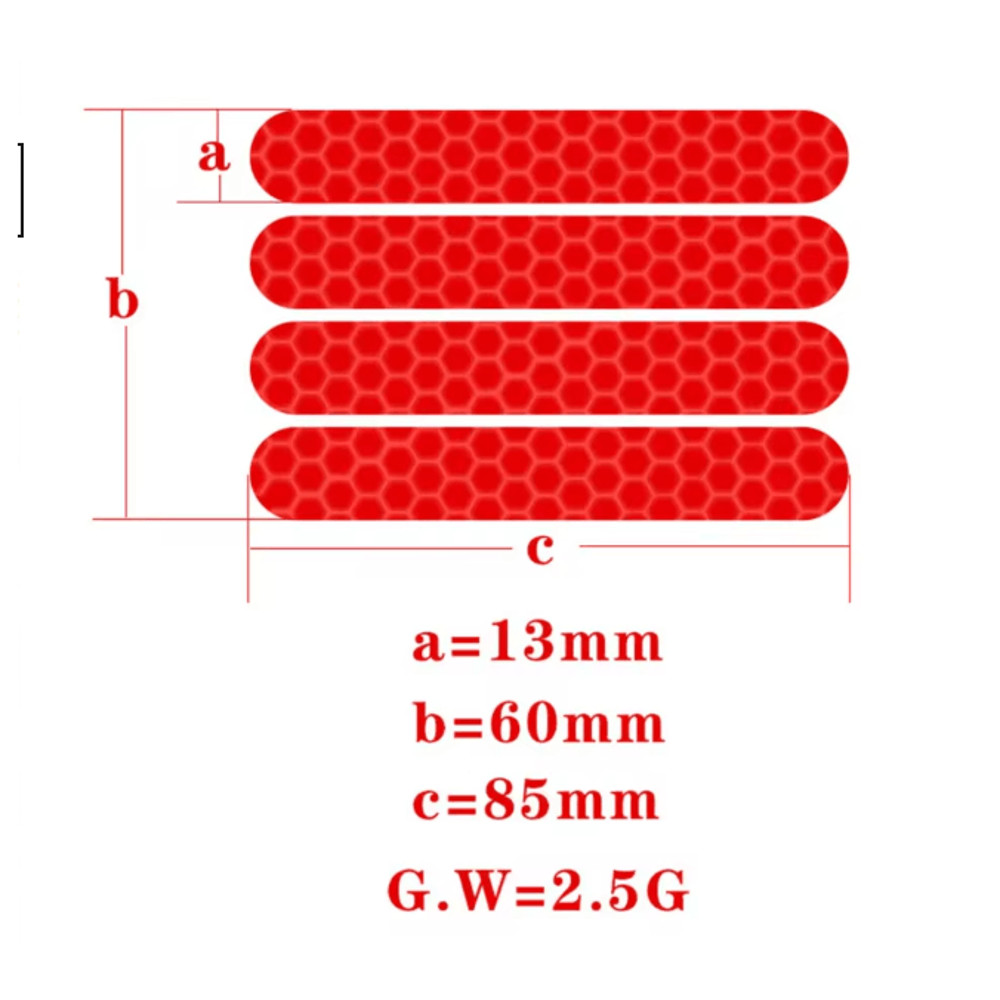 Scooter Reflective Safety Stickers 1