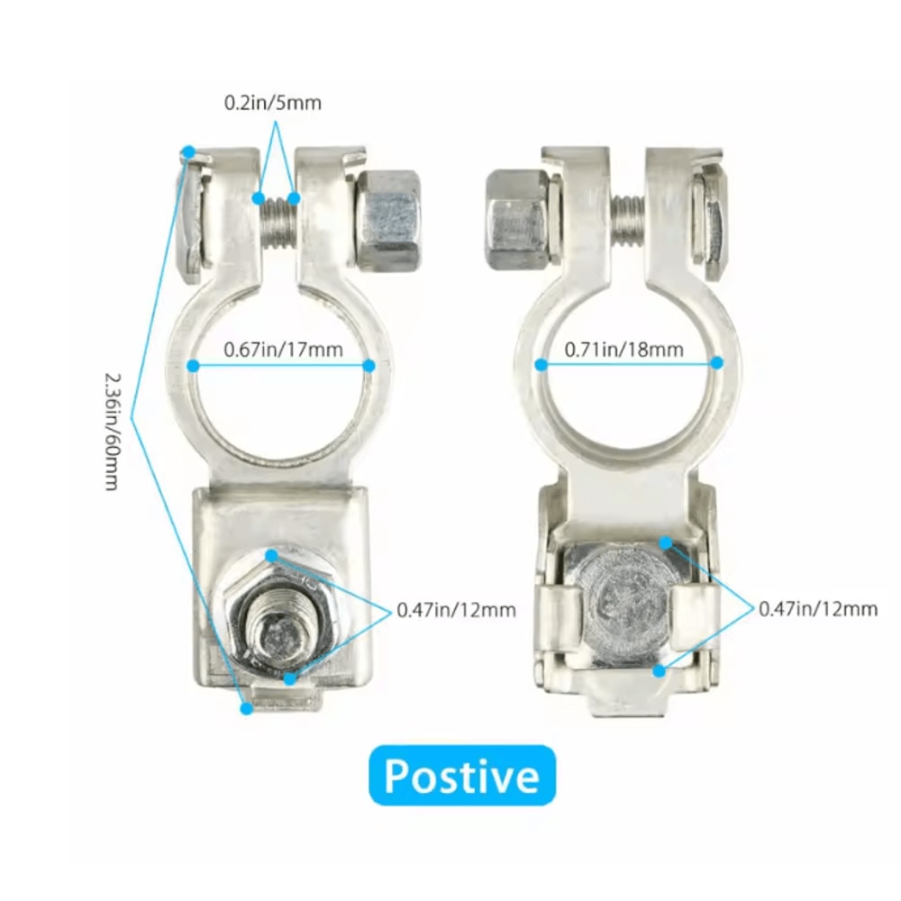 Battery Terminal Clamp Set 1
