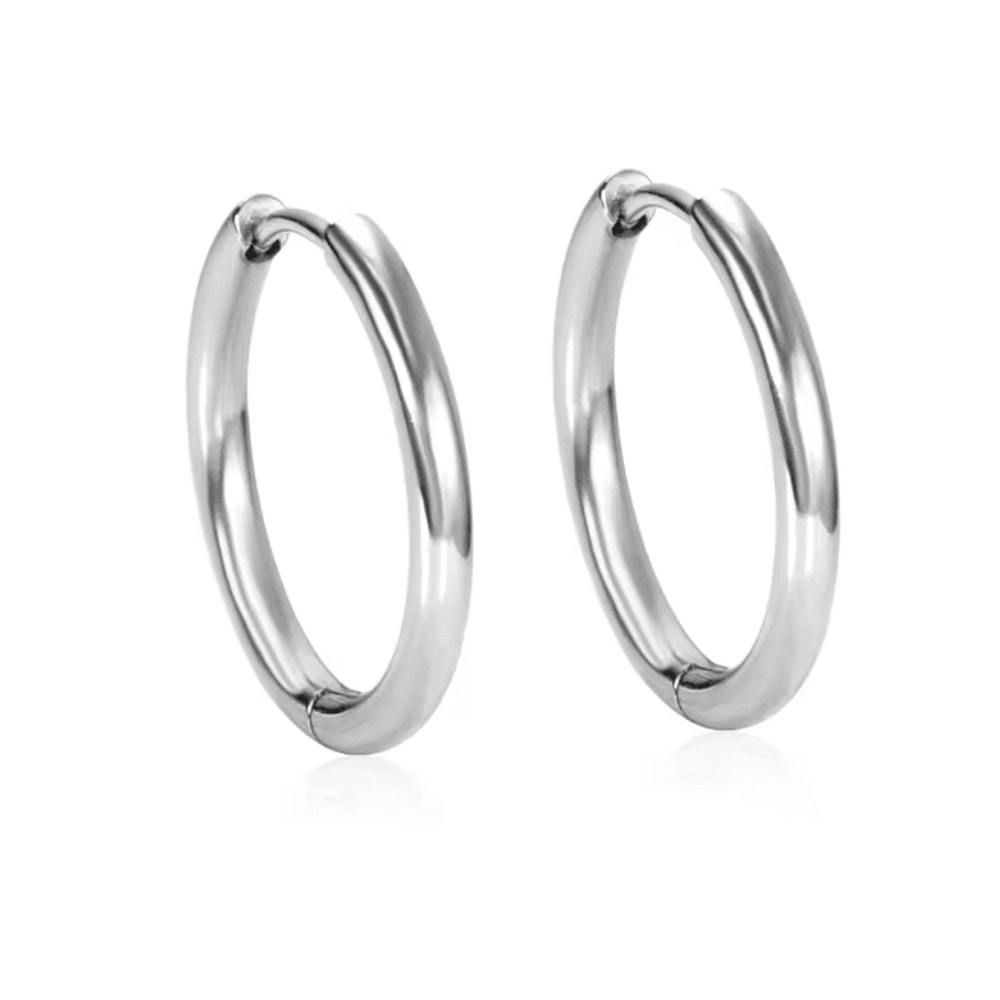 Simple U Shape Hoop Earrings 11