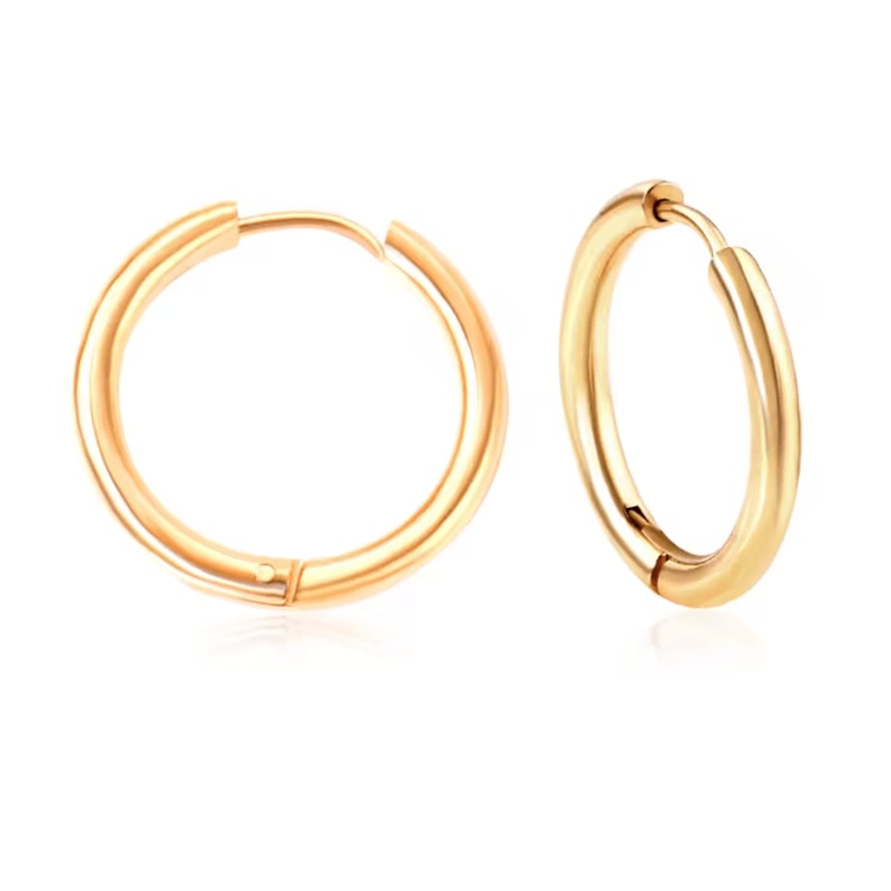 Simple U Shape Hoop Earrings 12