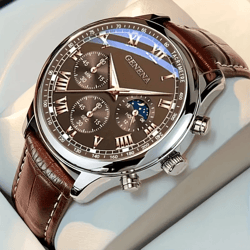 geneva elite quartz luxury watch for men