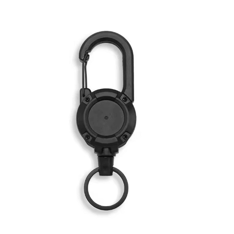 SteelGrip Retractable Carabiner Keychain 5