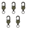 SteelGrip Retractable Carabiner Keychain 6