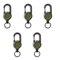 SteelGrip Retractable Carabiner Keychain 6