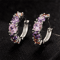 CelesteGlow Colorful CZ Hoop Earrings 3