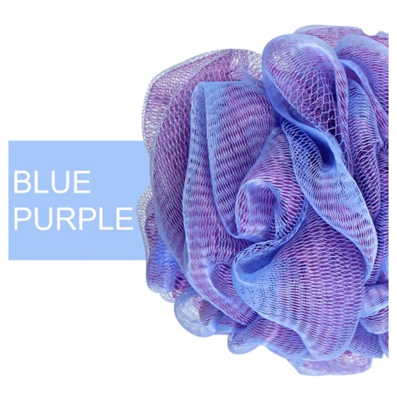 SoftGlow Exfoliating Shower Mesh Sponge 4