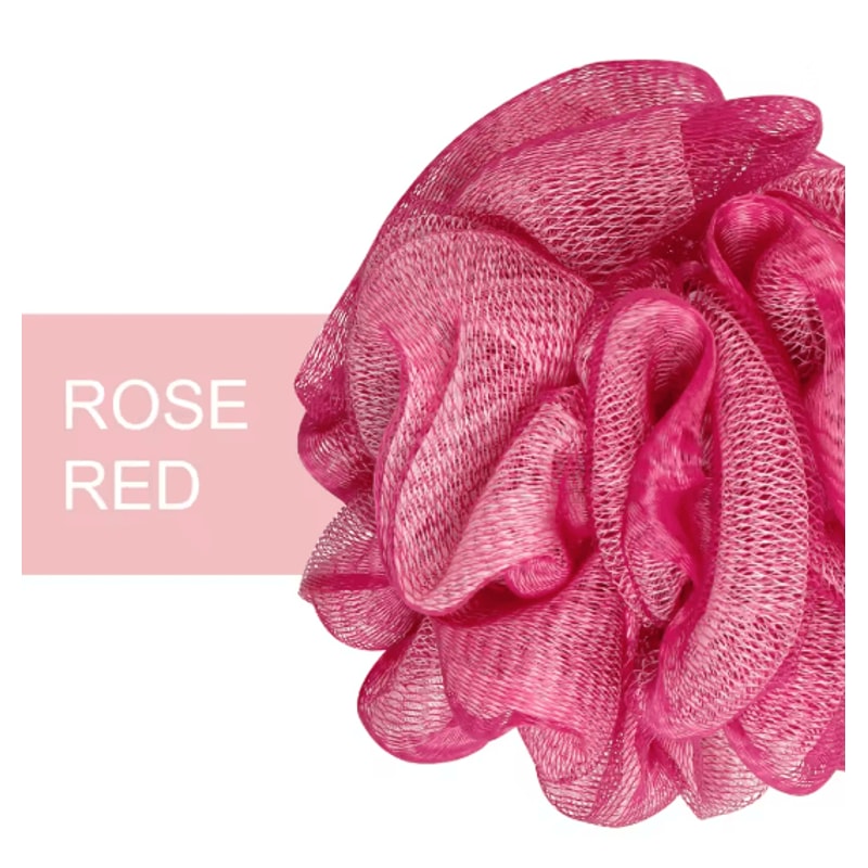 SoftGlow Exfoliating Shower Mesh Sponge 5