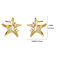 SeaCharm Starfish Stud Earrings 2