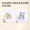 Elegant X Shape Scarf Clip 0