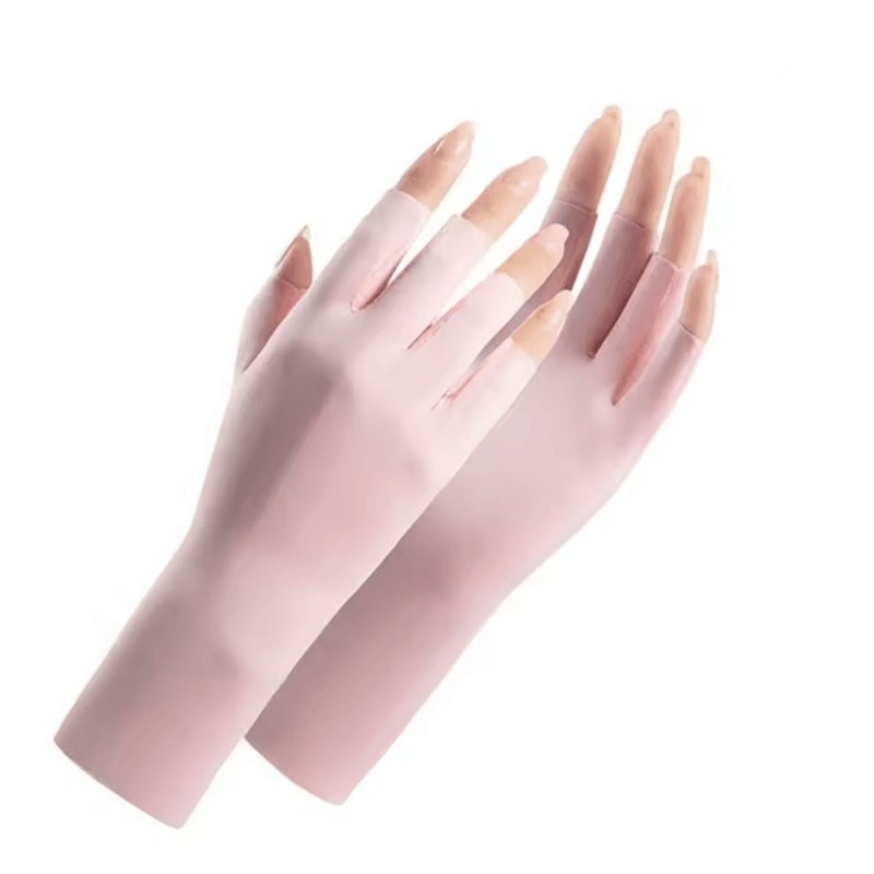 UV Protection Nail Art Gloves 3