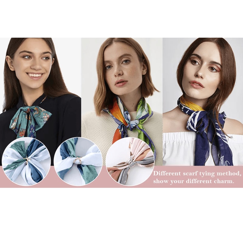 X Shape Scarf Clip Set 1