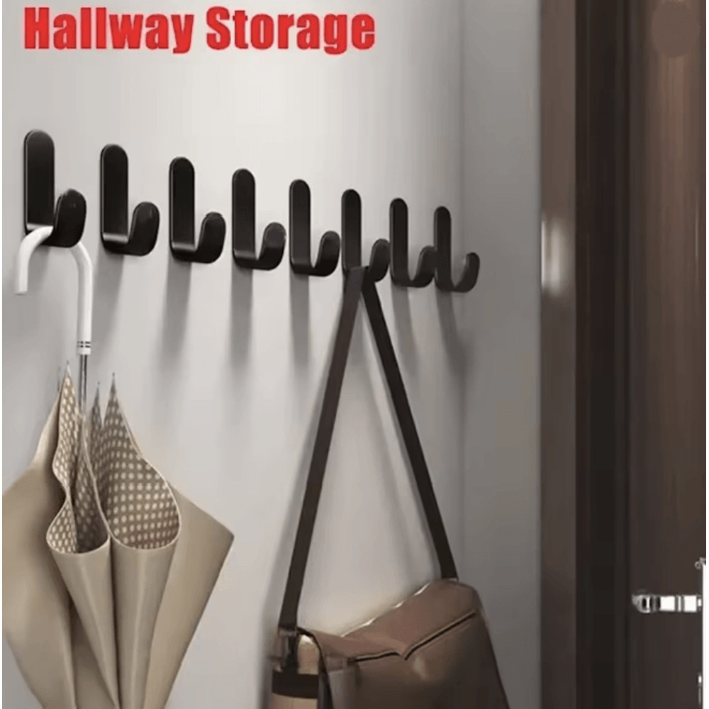 Self Adhesive Waterproof J Hook Set 0