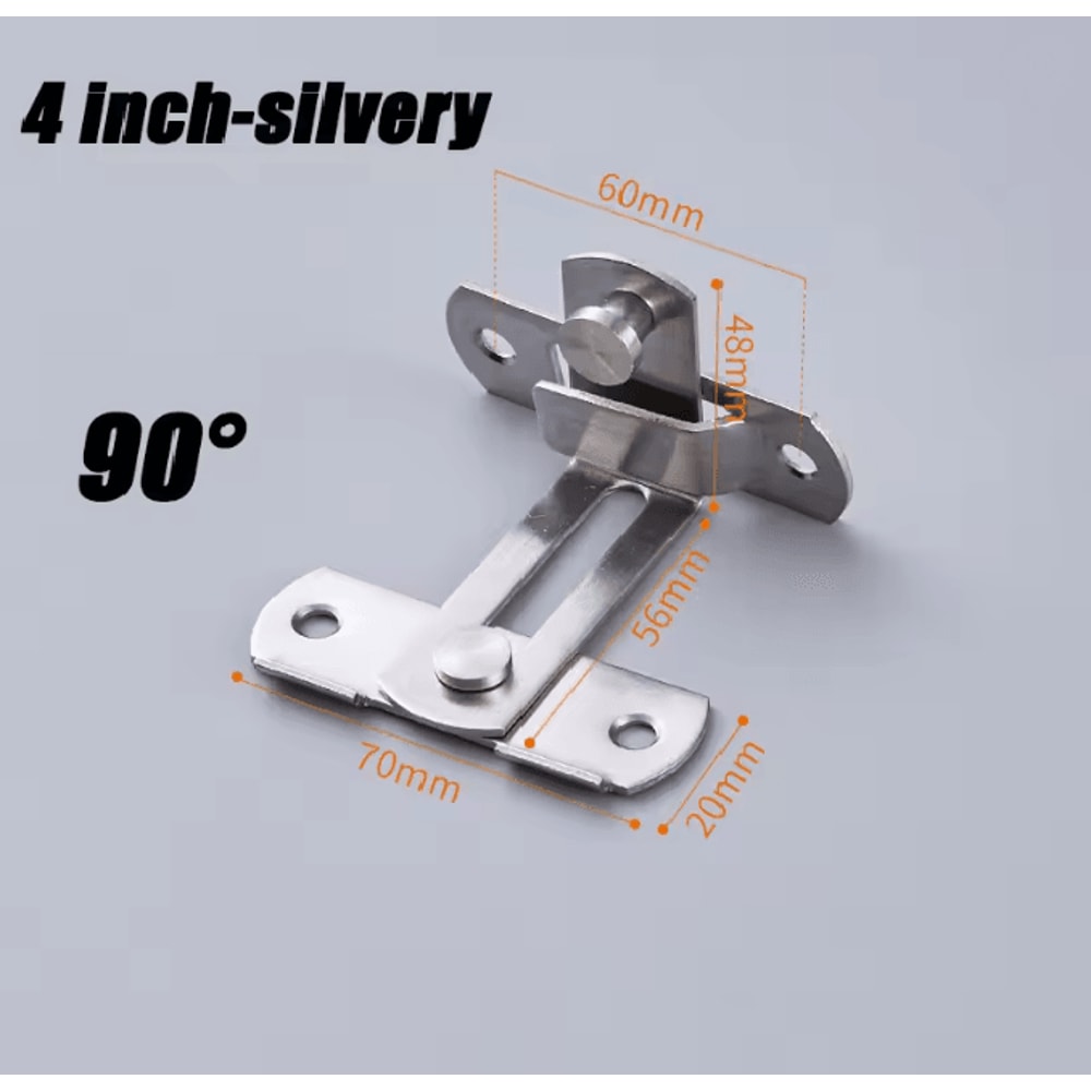 Sliding Barn Door Safety Latch 9