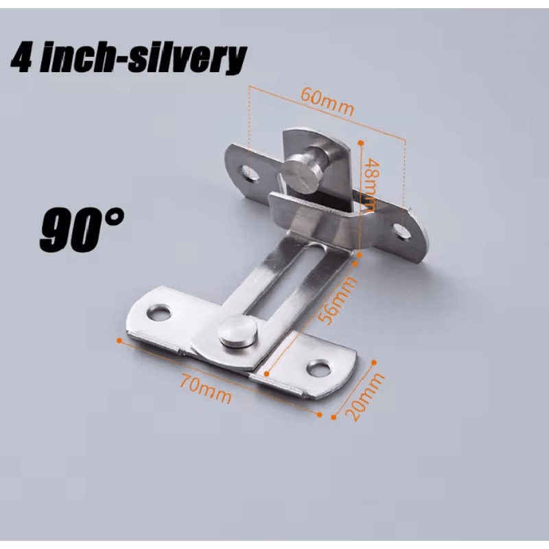 Sliding Barn Door Safety Latch 9