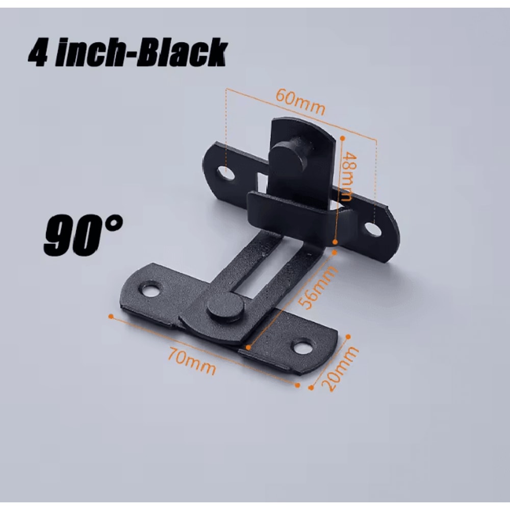 Sliding Barn Door Safety Latch 10