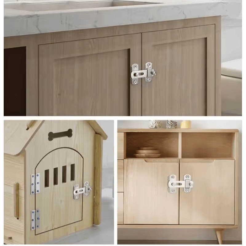 Sliding Barn Door Safety Latch 2