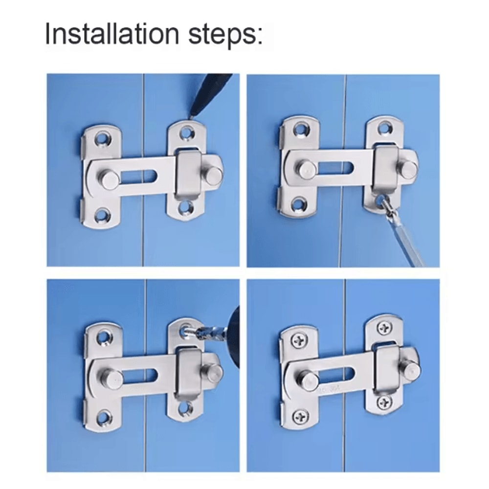 Sliding Barn Door Safety Latch 3