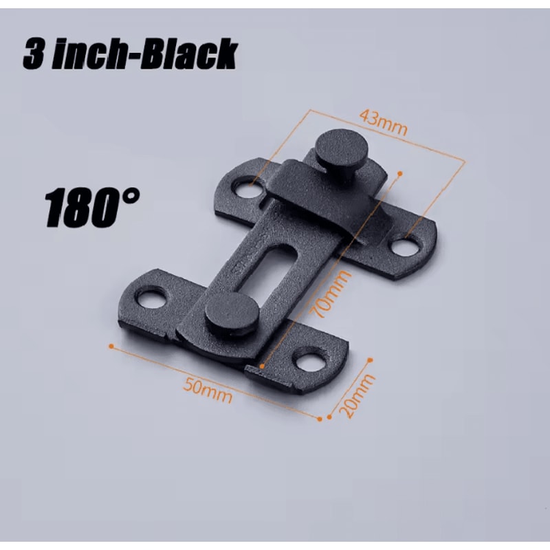 Sliding Barn Door Safety Latch 4