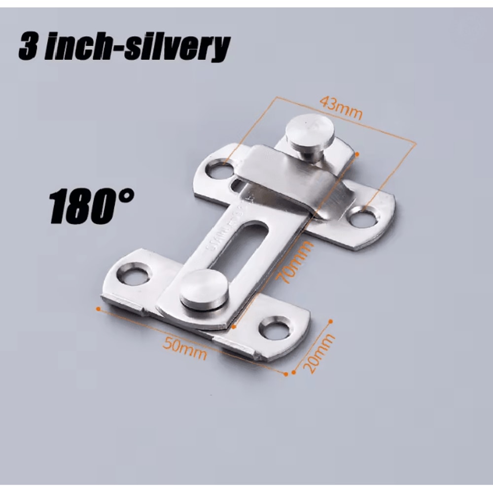 Sliding Barn Door Safety Latch 6