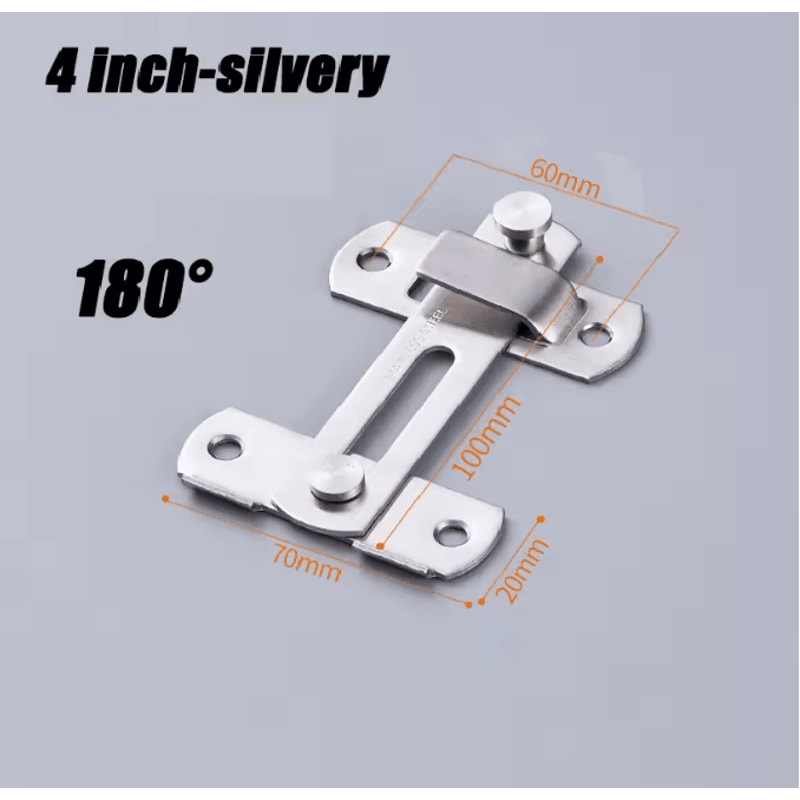 Sliding Barn Door Safety Latch 7