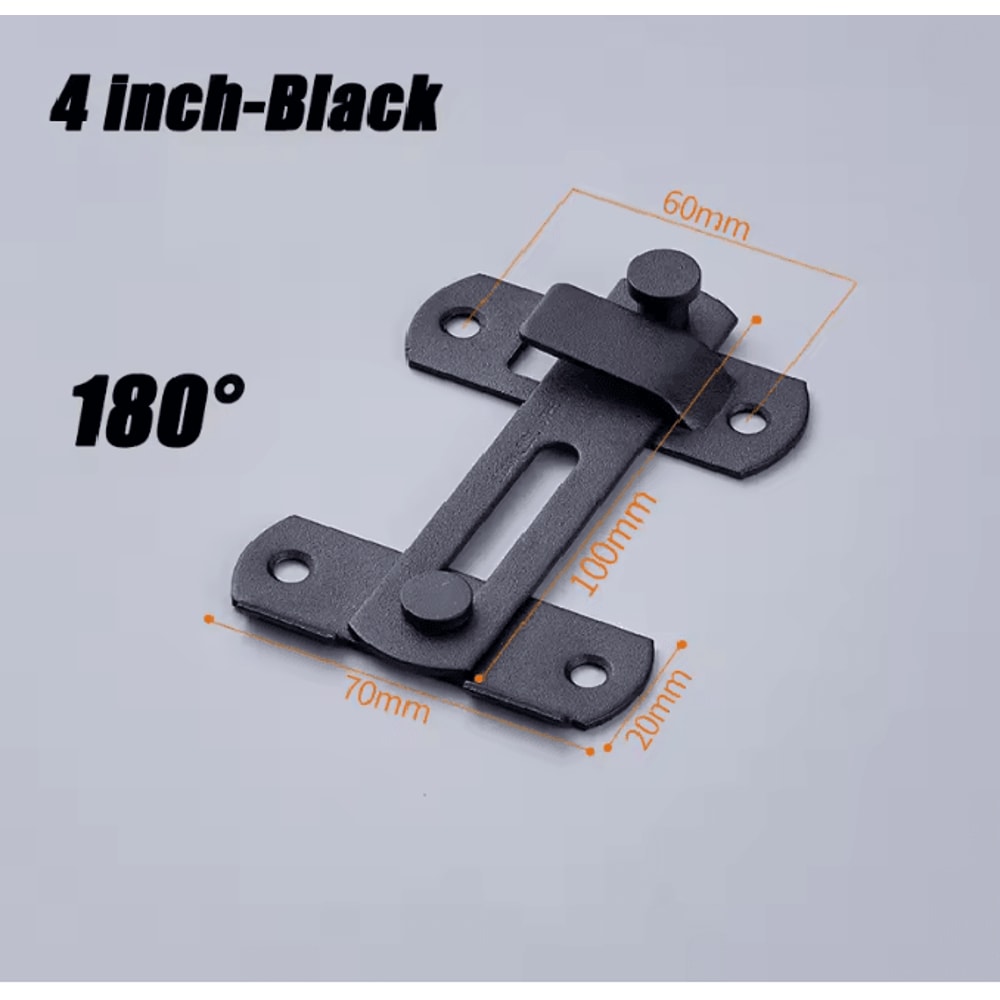 Sliding Barn Door Safety Latch 8