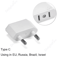 US To EU Travel Plug Adapter 4
