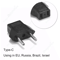 US To EU Travel Plug Adapter 7