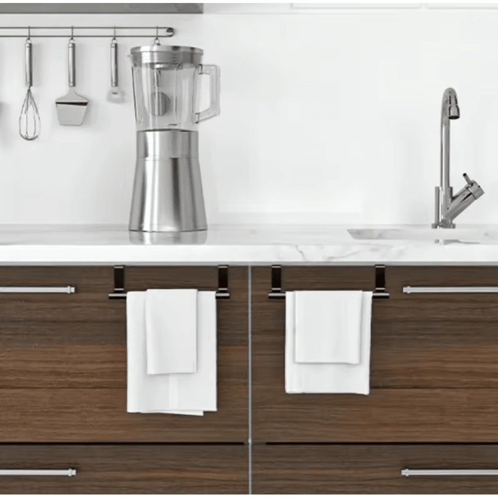 Over Cabinet Towel Rack Organizer 1