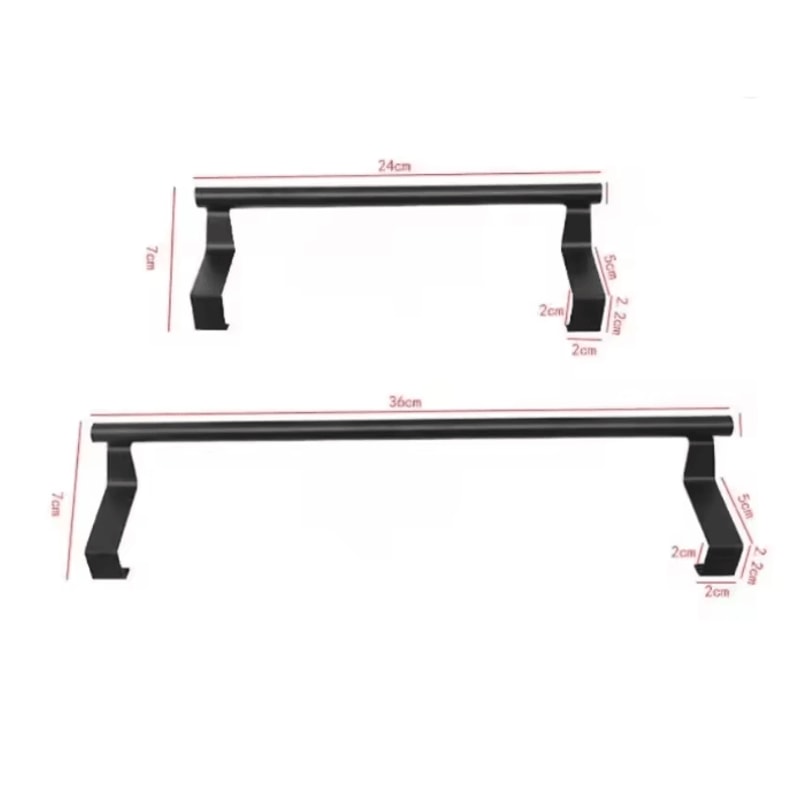 Over Cabinet Towel Rack Organizer 4